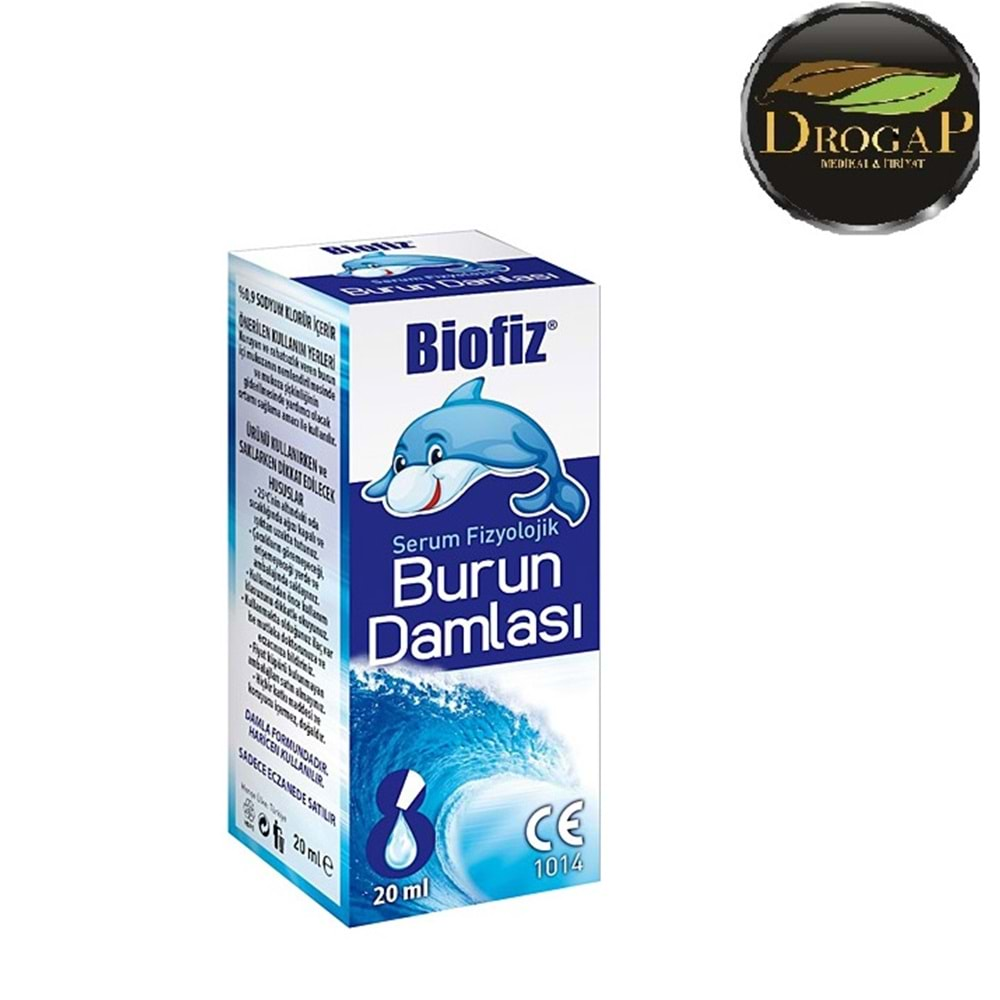 BİOFİZ SERUM FİZYOLOJİK BURUN DAMLASI 20 ML