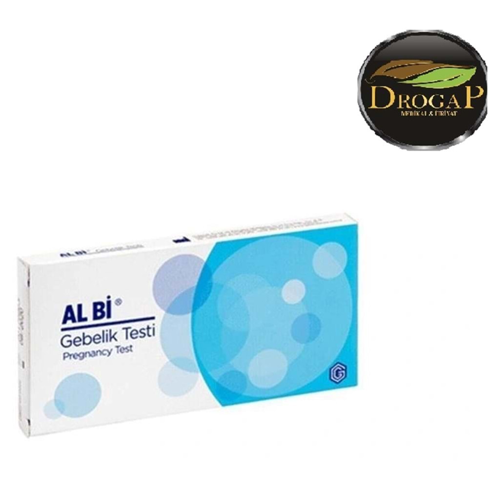 ALBİ GEBELİK TESTİ KUTULU ( GALENİK ) 50 Lİ