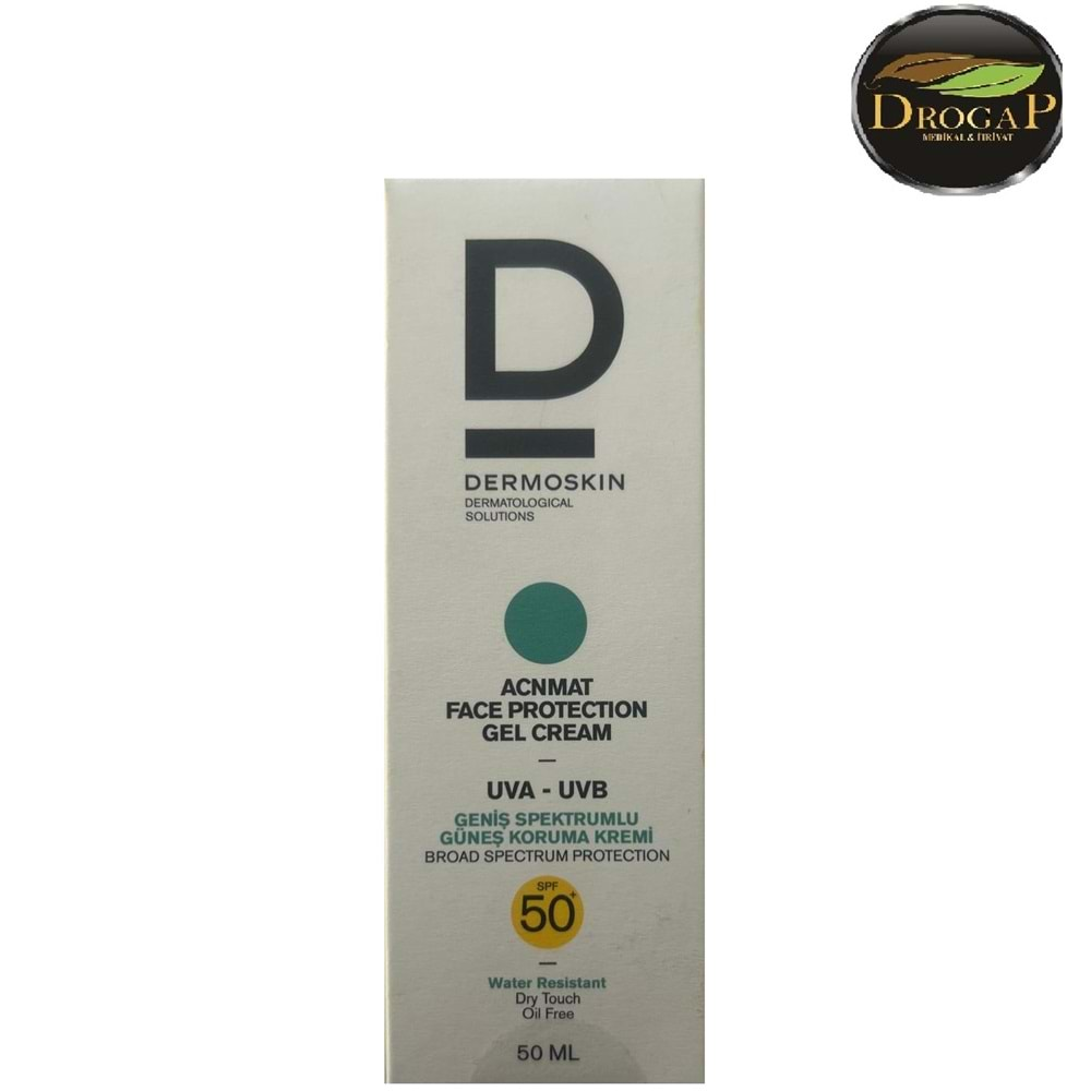 DERMOSKİN SUN SPF 50 AKNE MAT 50 ML GÜNEŞ KREMİ ( ACNMAT )