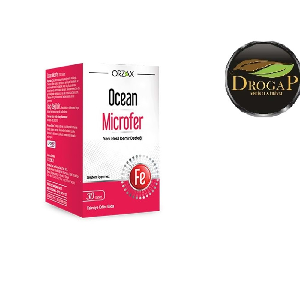 OCEAN MİCROFER 30 TABLET DEMİR DESTEĞİ