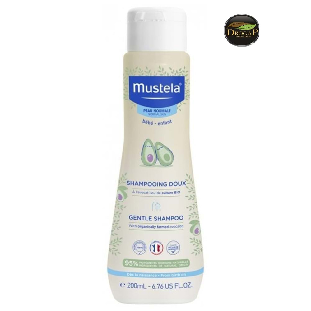 MUSTELA GENTLE GÖZ YAKMAYAN BEBEK ŞAMPUANI 200 ML