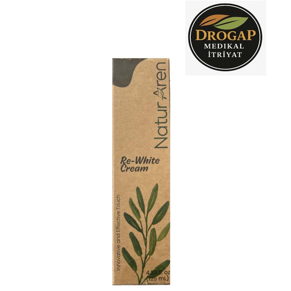 NATUR AREN BEYAZLATICI RE-WHİTE CREAM 125 ML