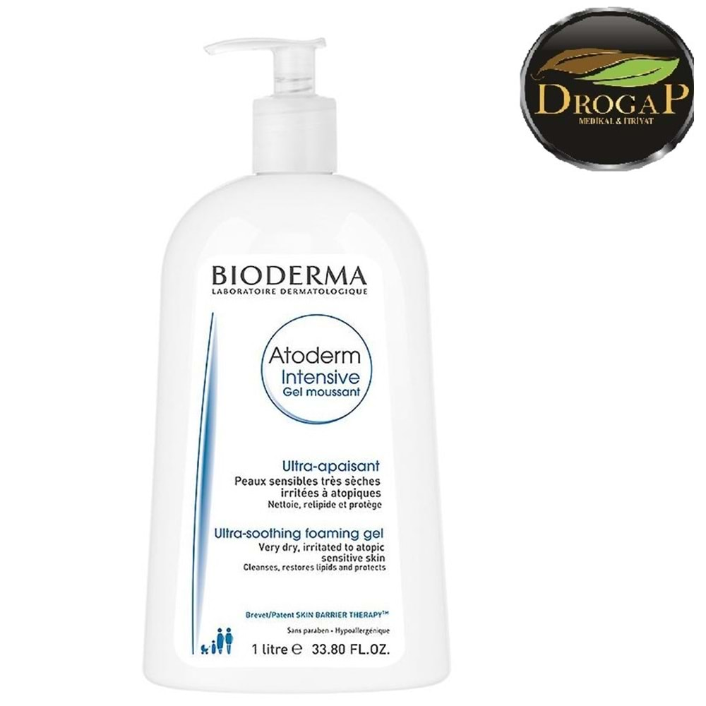 BİODERMA ATODERM INTENSIVE FOAMİNG TEMİZLEME JELİ 1 LİTRE