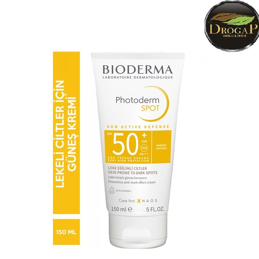 BİODERMA PHOTODERM SPOT SPF 50 + ( LEKE EĞİLİMLİ ) GÜNEŞ KREMİ 150 ML SPOT