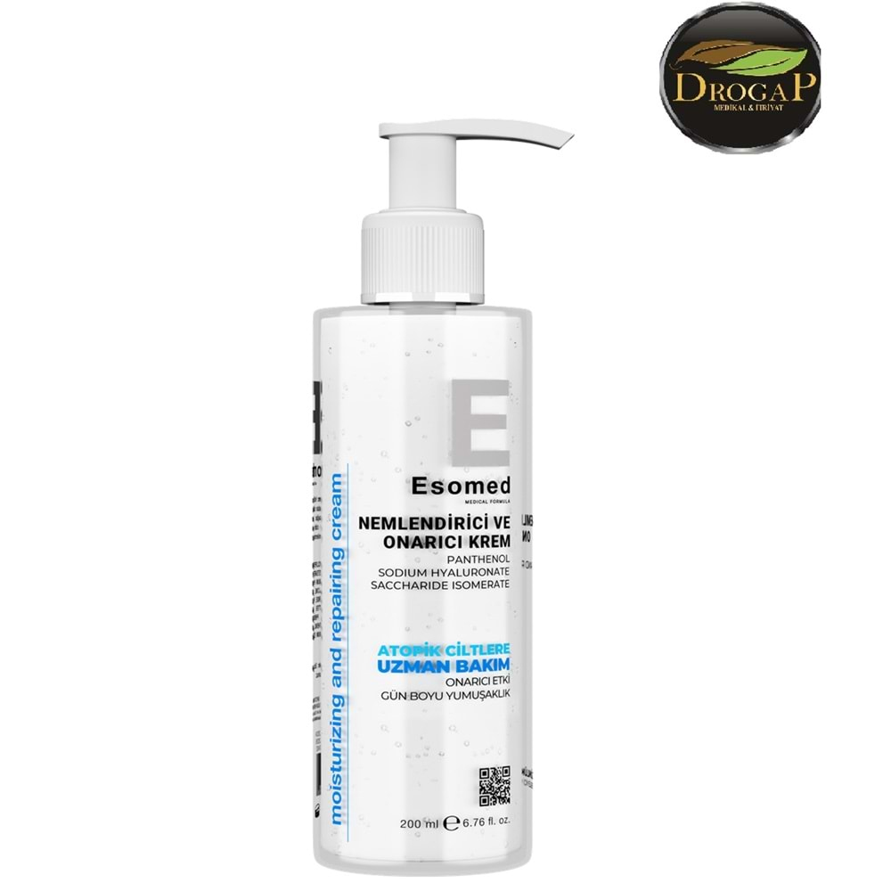 ESOMED NEMLENDİRİCİ VE ONARICI BAKIM KREMİ 200 ML