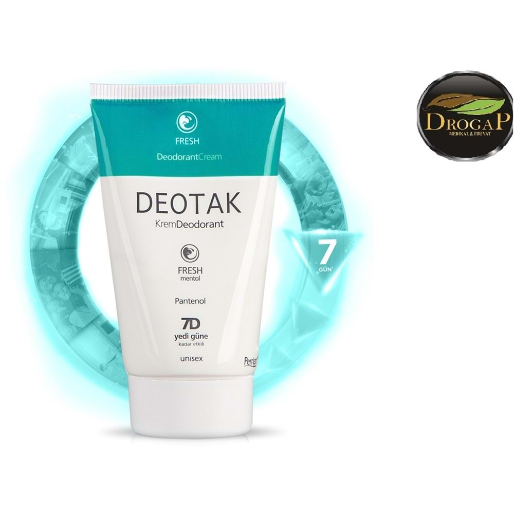 DEOTAK KREM DEODORANT 35 ML ( FRESH ) UNİSEX