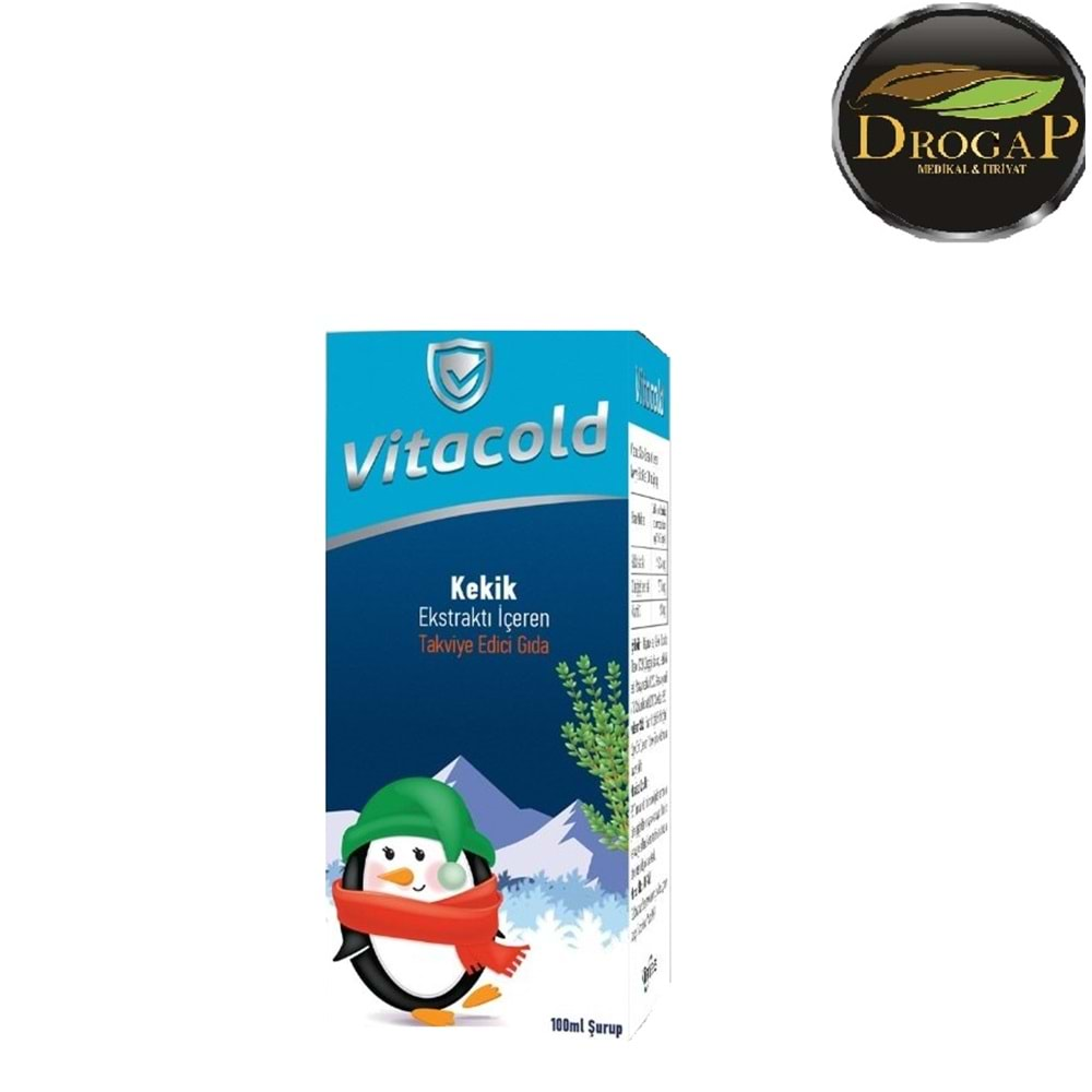 VİTACOLD KEKİK EKSTRAKTI İÇEREN ÖKSÜRÜK ŞURUBU 100 ML ( VİTAMAKS )