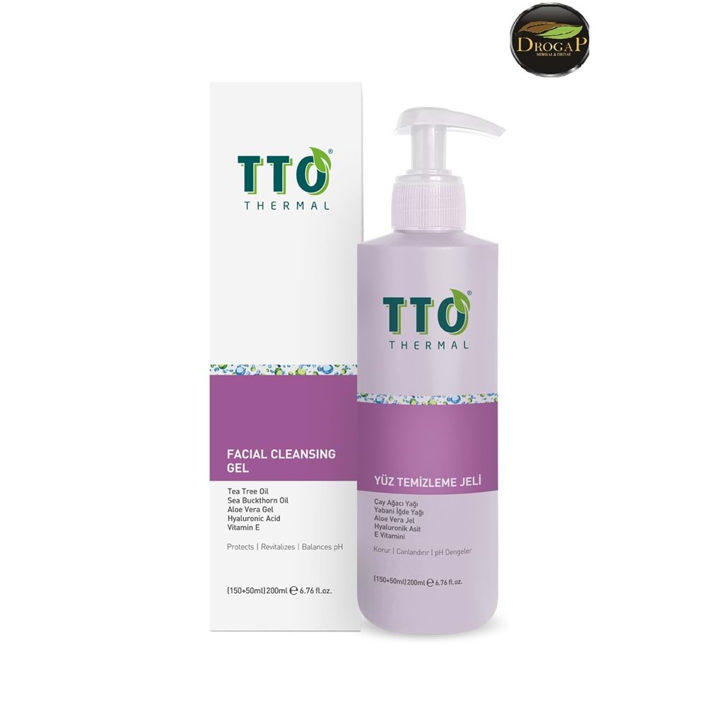 TTO YÜZ TEMİZLEME JELİ 150 ML ( ÇAY AĞACI YAĞI )