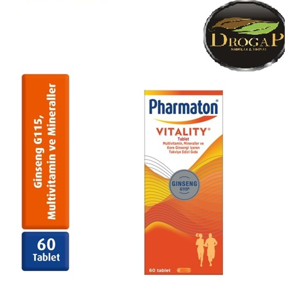 PHARMATON VITALITY 60 TABLET