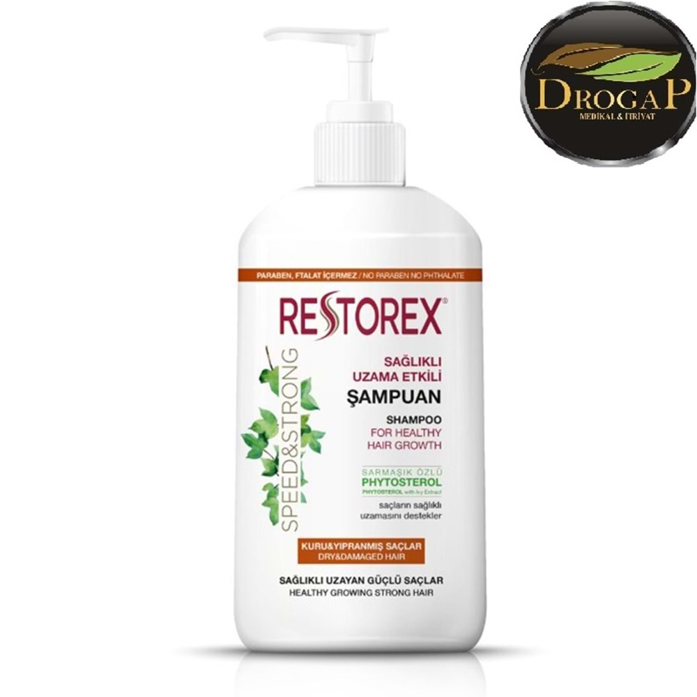 RESTOREX SARMAŞIK ÖZLÜ ŞAMPUAN 1.000 ML KURU VE YIPRANMIŞ SAÇLAR İÇİN
