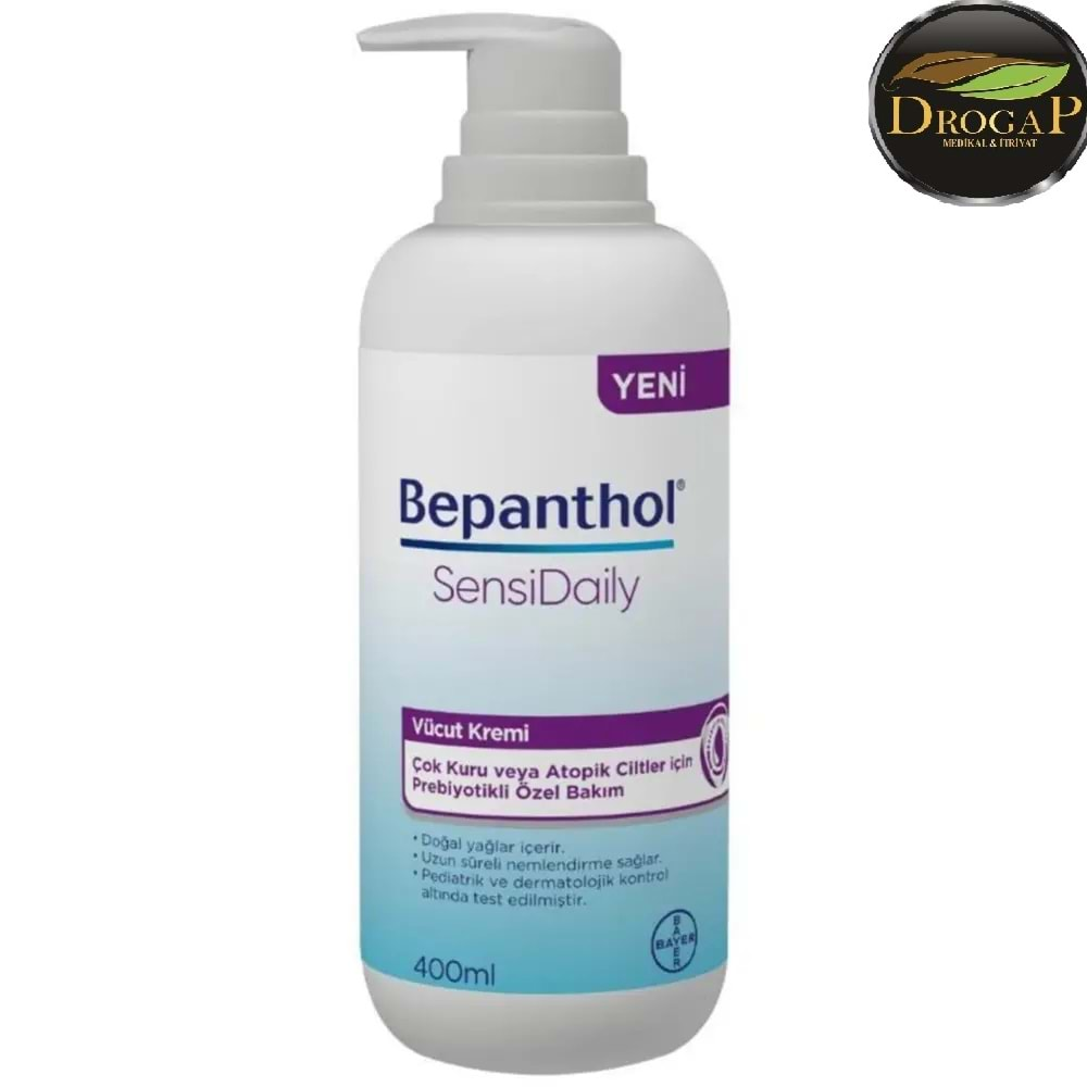 BEPANTHOL SENSİDAİLY 400 ML POMPALI ( ÇOK KURU VE ATOPİK CİLTLER İÇİN ÖZEL BAKIM KREMİ )