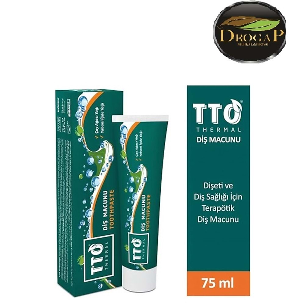 TTO THERMAL DİŞ MACUNU 75 ML ( BEYAZLATICI )