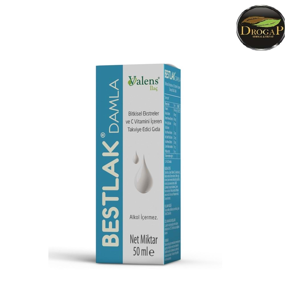 BESTLAK DAMLA 50 ML ( ANNE SÜTÜ ARTIRICI )