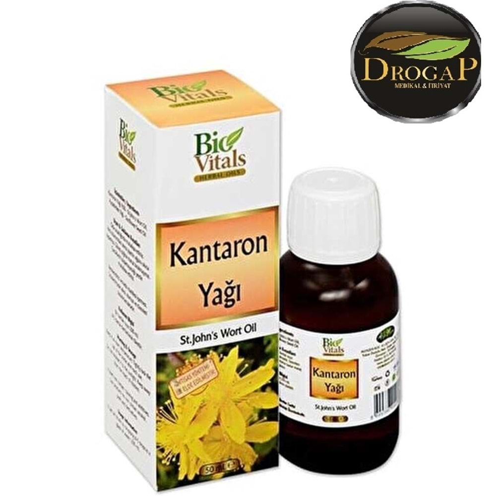 BİO VİTALS SARI KANTARON YAĞI 50 ML