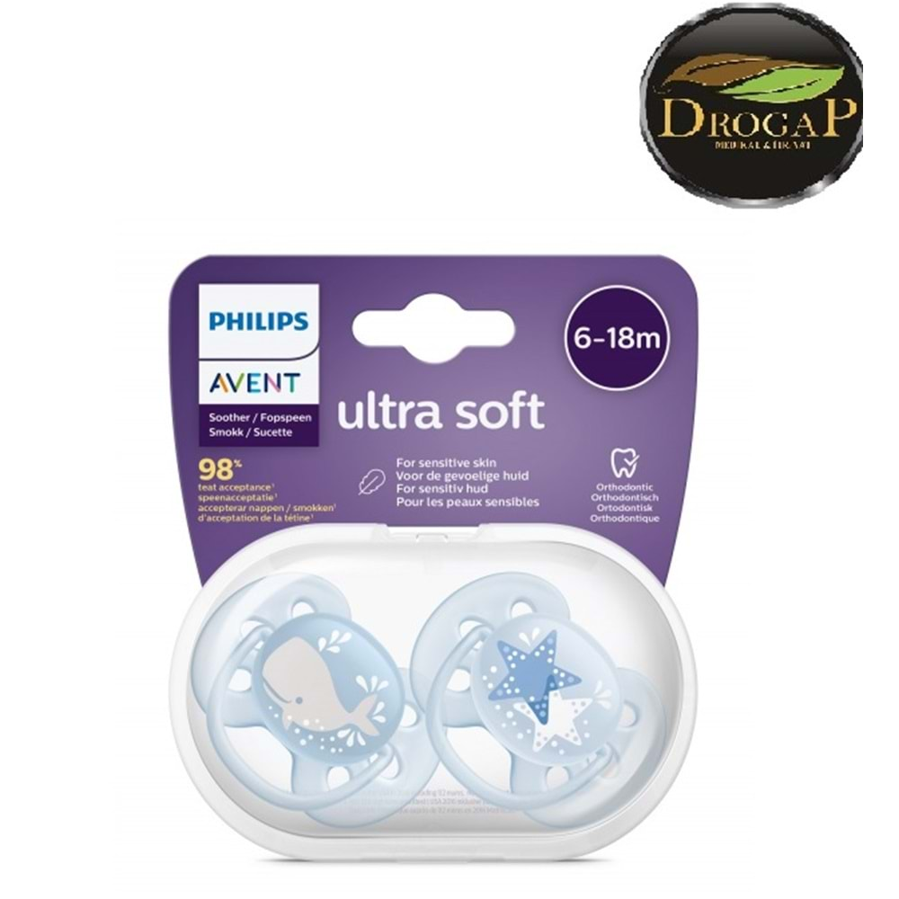 AVENT EMZİK ULTRA SOFT SCF223/03 6-18m Ay ( ERKEK ) NO : 1