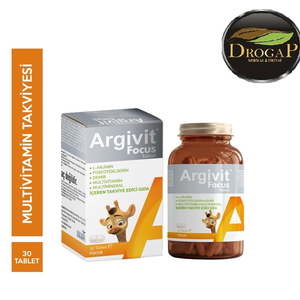 ARGİVİT FOCUS 30 TABLET