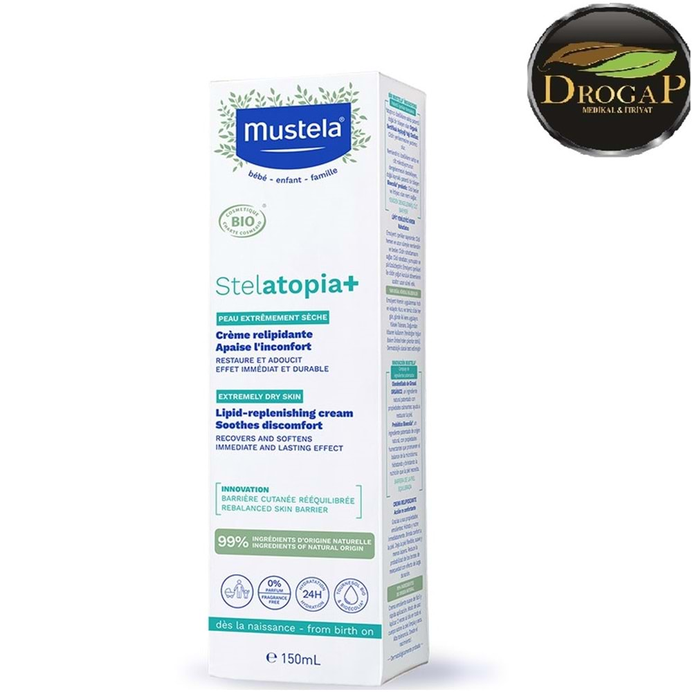 MUSTELA STELATOPİA + LİPİD REPLENİSHİNG CREAM 150 ML ( NEMLENDİRİCİ )