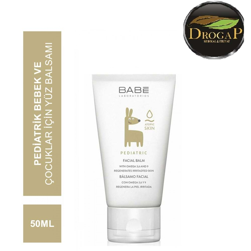 BABE PEDİATRİK FACİAL BALM KURU VE ATOPİK CİLTLER İÇİN NEMLENDİRİCİ KREM 50 ML