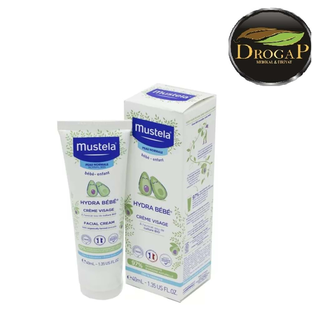 MUSTELA HYDRA BEBE FACE CREAM 40 ML ( YÜZ KREMİ )