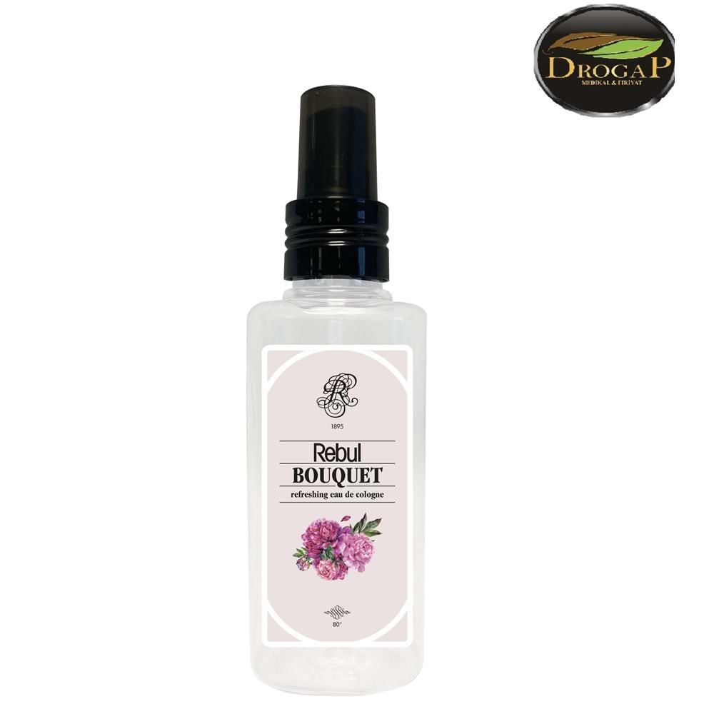 REBUL KOLONYA 125 ML SPREY PET ŞİŞE ( BOUQUET ) KUTULU