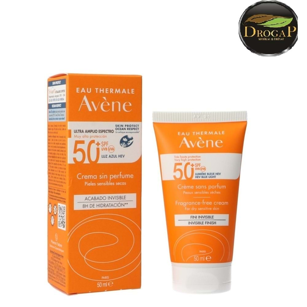 AVENE ULTRA LARGE SPECTRE CREME SANS PARFUM PF50+ 50 ML ( KURU CİLTLER İÇİN )