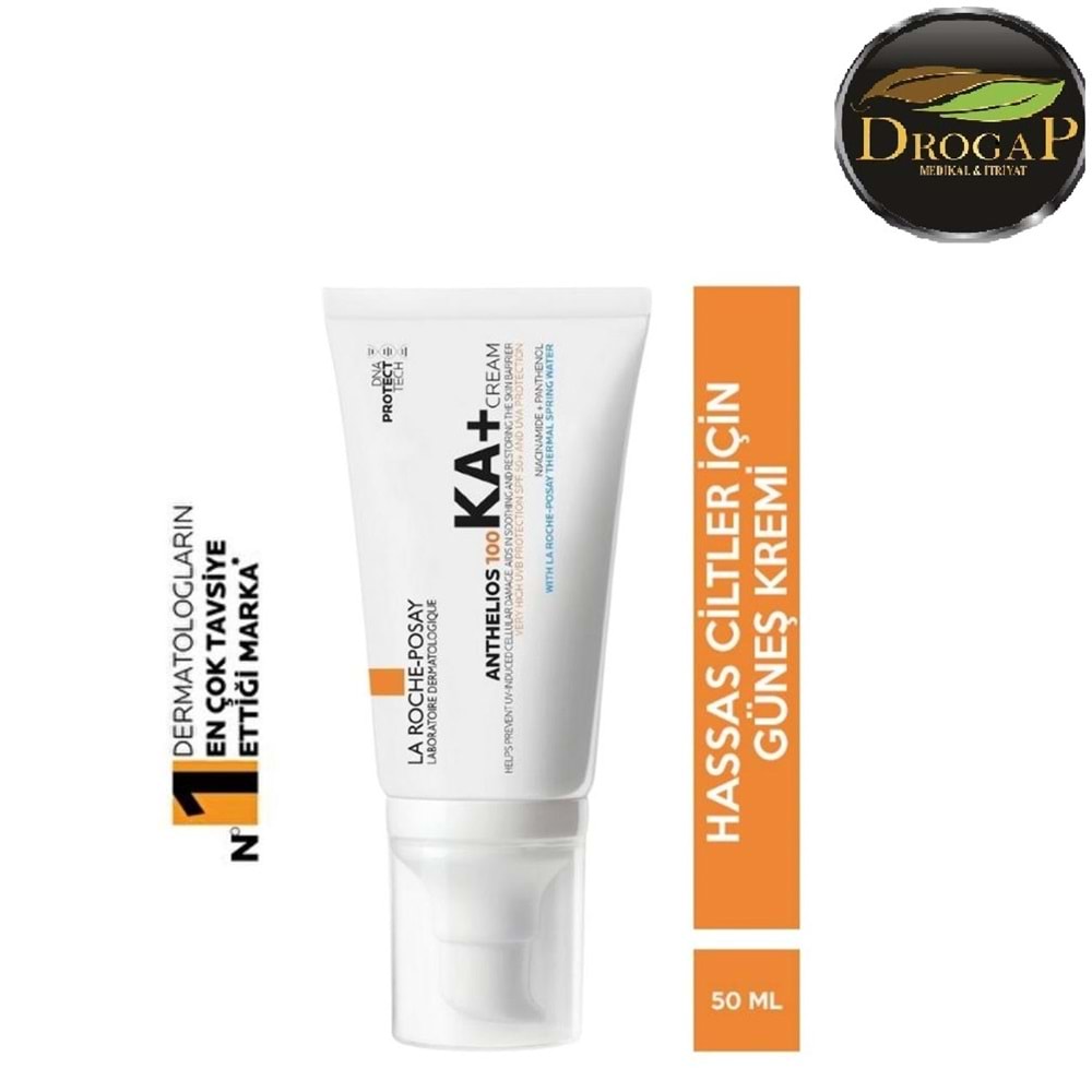 LA ROCHE POSAY ANTHELIOS CREAM KA+100 GÜNEŞ KREMİ 50 ML ( HASSAS CİLTLER İÇİN )