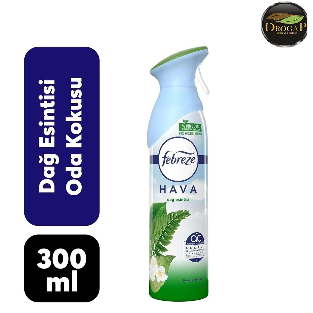 FEBREZE ODA KOKUSU AEROSOL 300 ML ( DAĞ ESİNTİSİ )