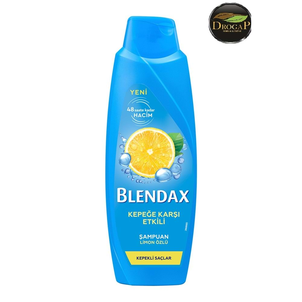 BLENDAX ŞAMPUAN KEPEK KARŞITI 500 ML ( LİMON ÖZLÜ )