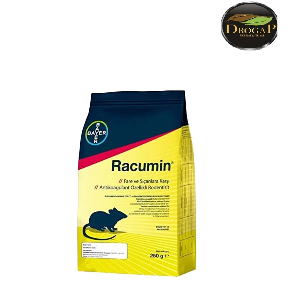 BAYER RACUMİN FARE ZEHRİ BUĞDAY 250 G