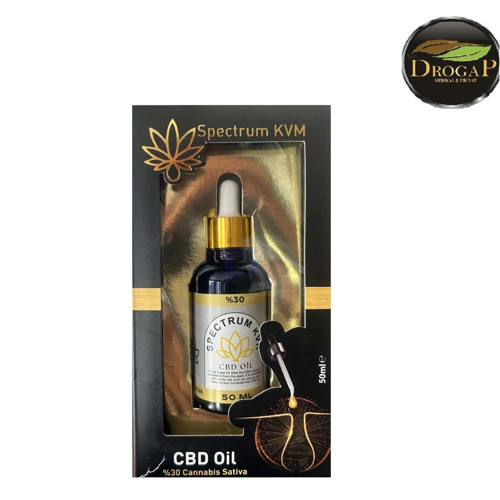 SPECTRUM KVM CBD OİL % 30 50 ML DAMLA ( CANNABİS SATİVA )