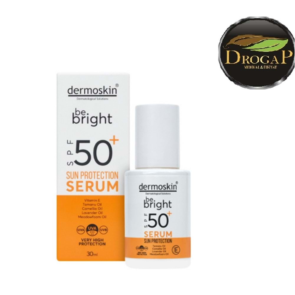 DERMOSKİN BE BRİGHT SUN PROTECTİON GÖNEŞ KORUYUCU SERUM SPF50+ 30 ML