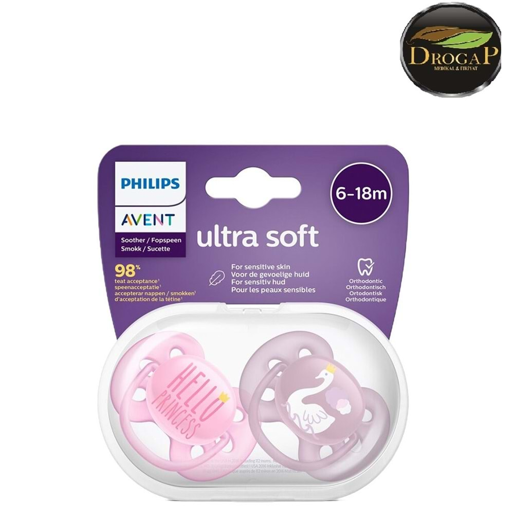 AVENT EMZİK ULTRA SOFT SCF223/02 6-18 Ay KIZ NO : 1