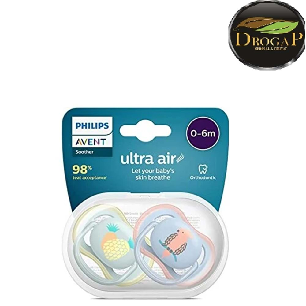 AVENT EMZİK ULTRA AİR SOOTHER SCF085/58 ( ERKEK ) 0-6m+ AY NO : 0