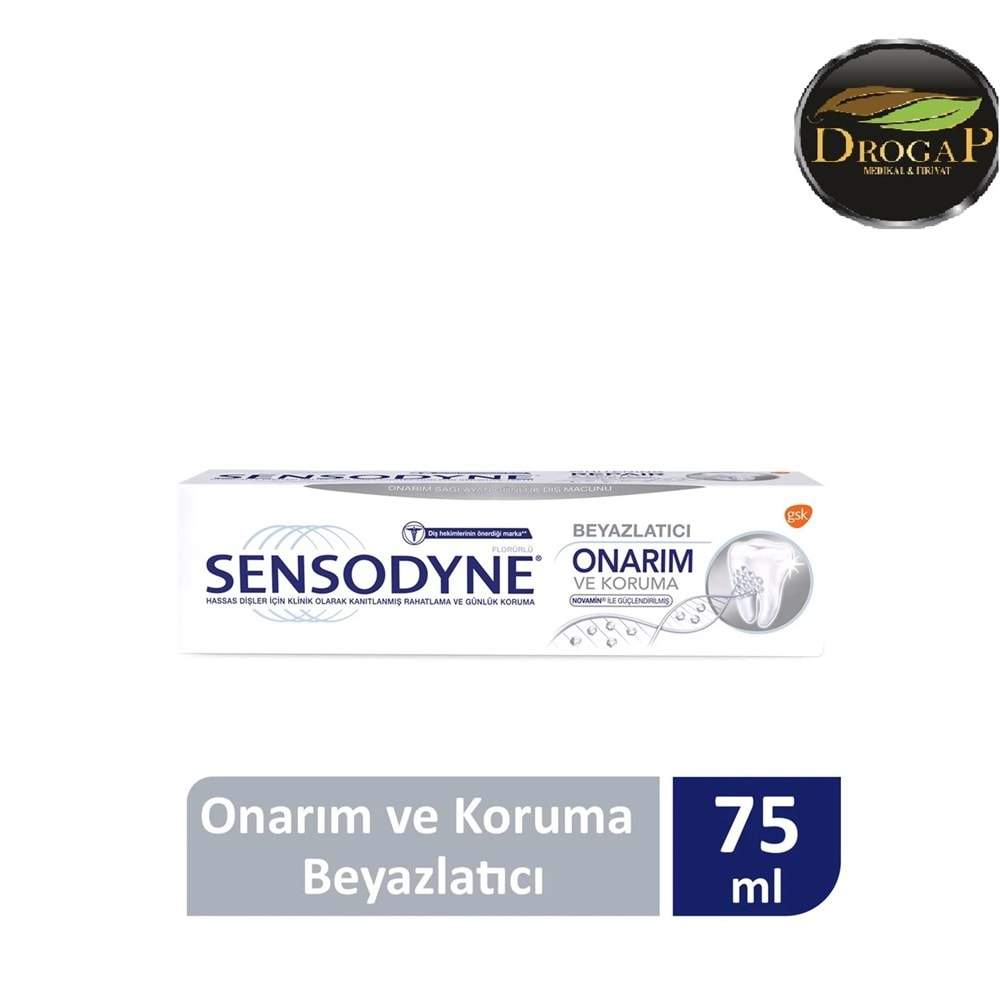 SENSODYNE DİŞ MACUNU ONARIM KORUMA BEYAZLATICI 75 ML