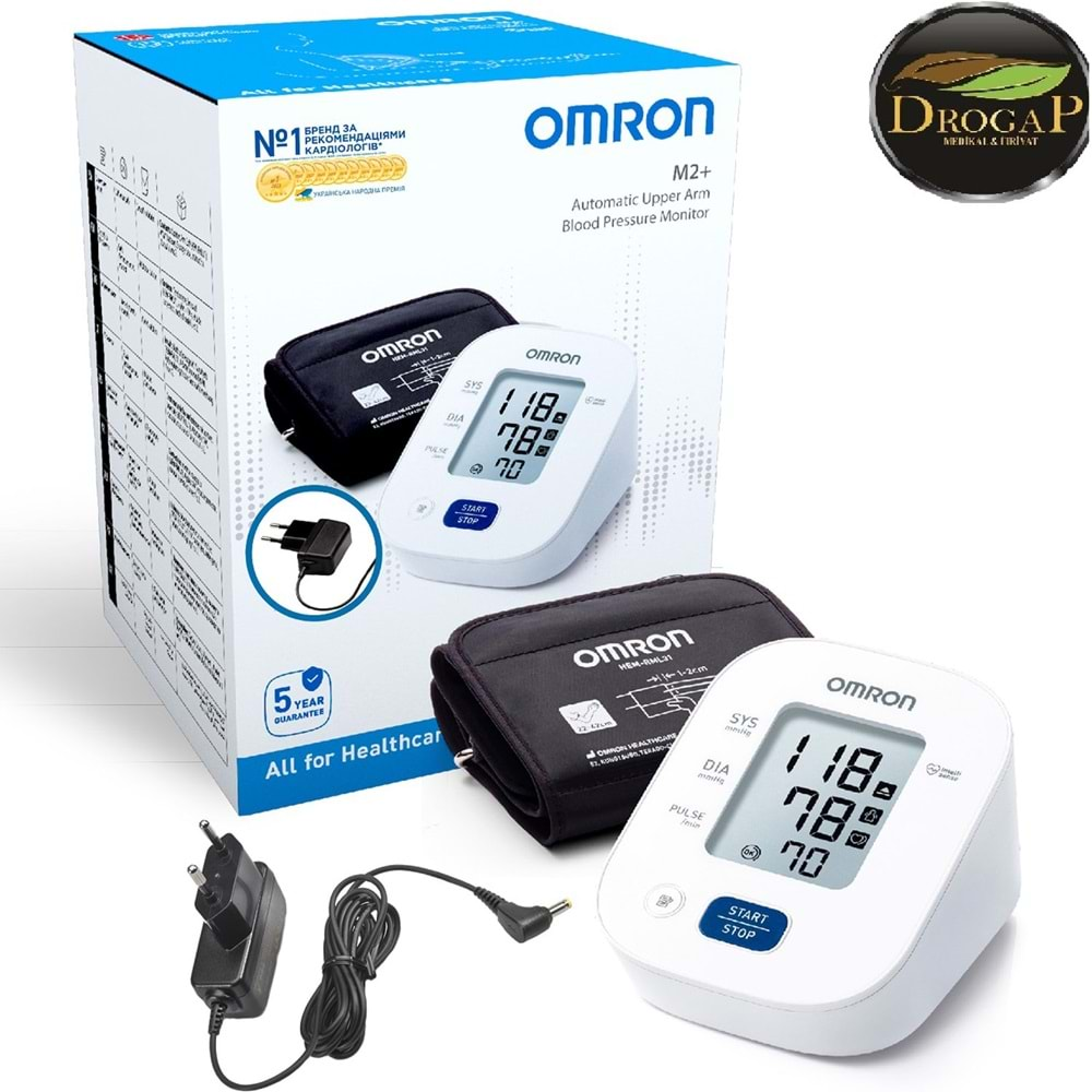 OMRON M2 HEM-7146E-E DİJİTAL TANSİYON ALETİ KOLDAN HAFIZALI