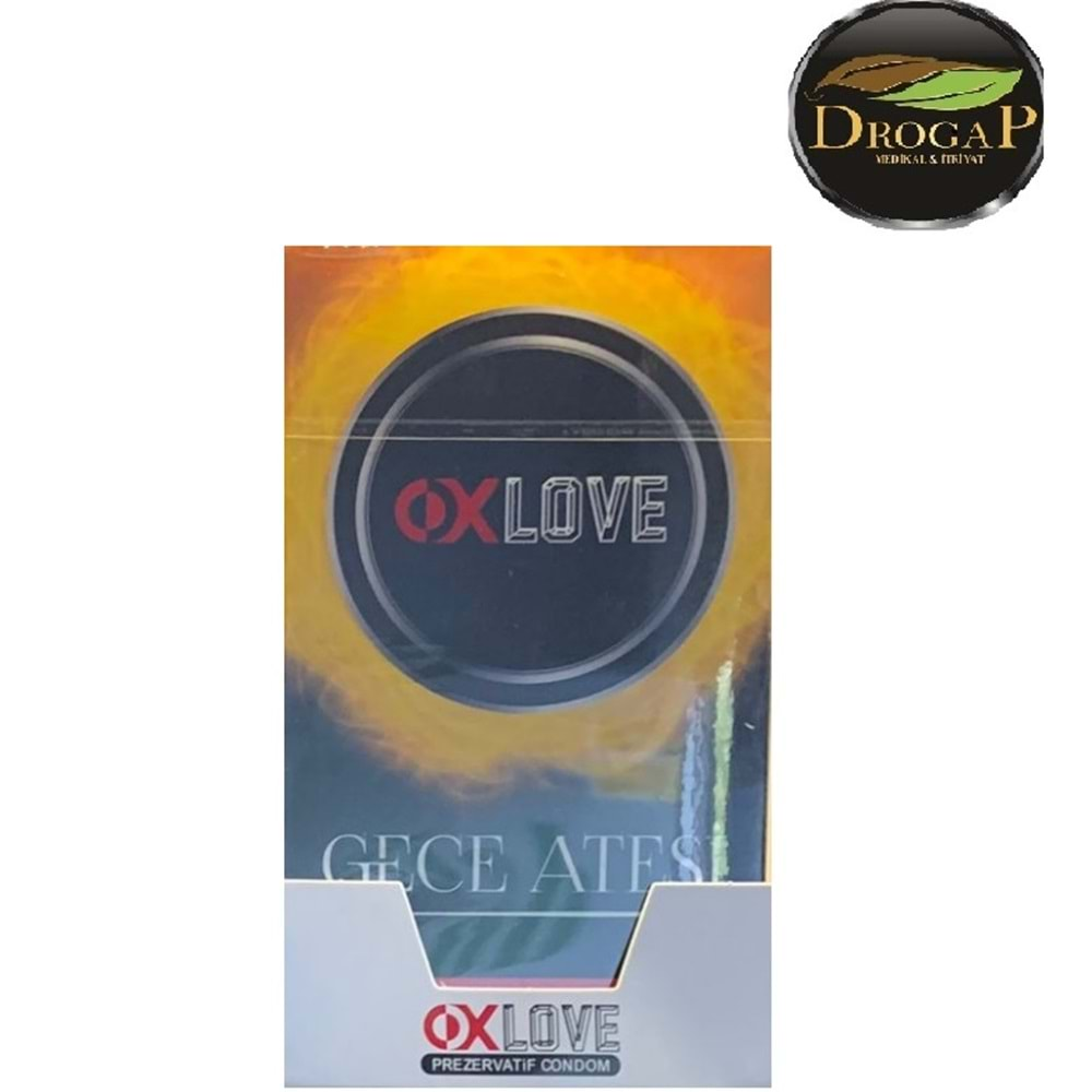 OXLOVE PREZERVATİF 10 LU ( GECE ATEŞİ )