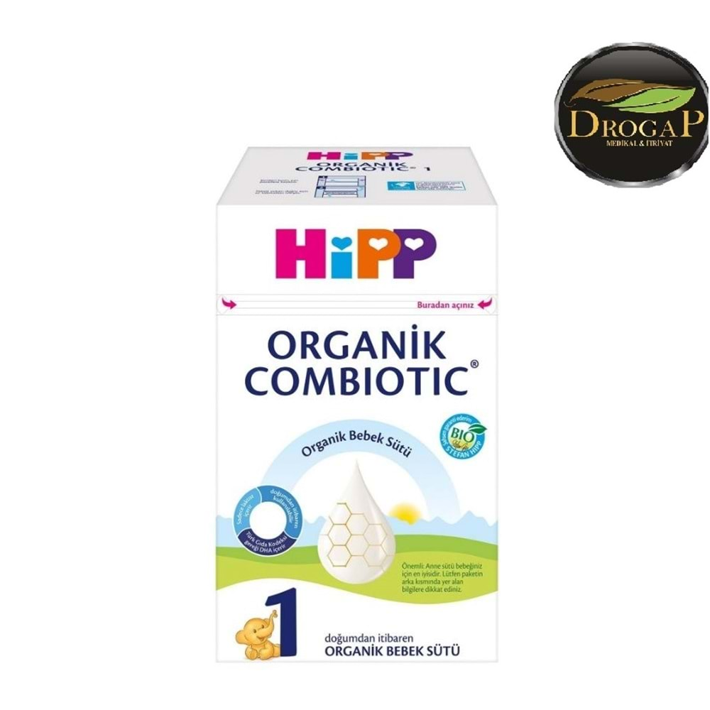 HİPP 1 ORGANİK COMBİOTİK BEBEK SÜTÜ 800 GR ( DOĞUMDAN İTİBAREN )