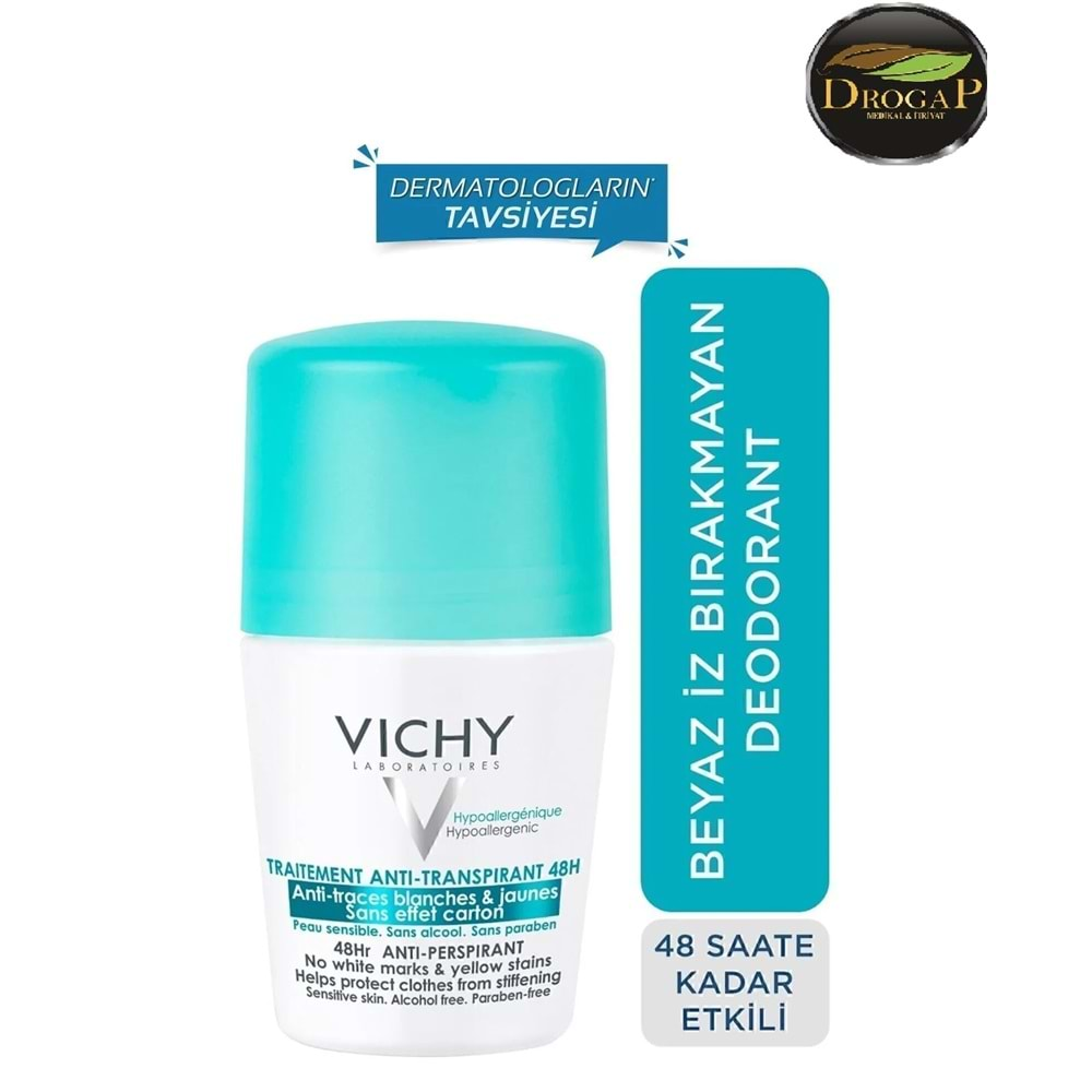 VİCHY ROLL-ON DEODORANT ANTİ-MARK 50 ML ( 48 SAAT ETKİLİ )