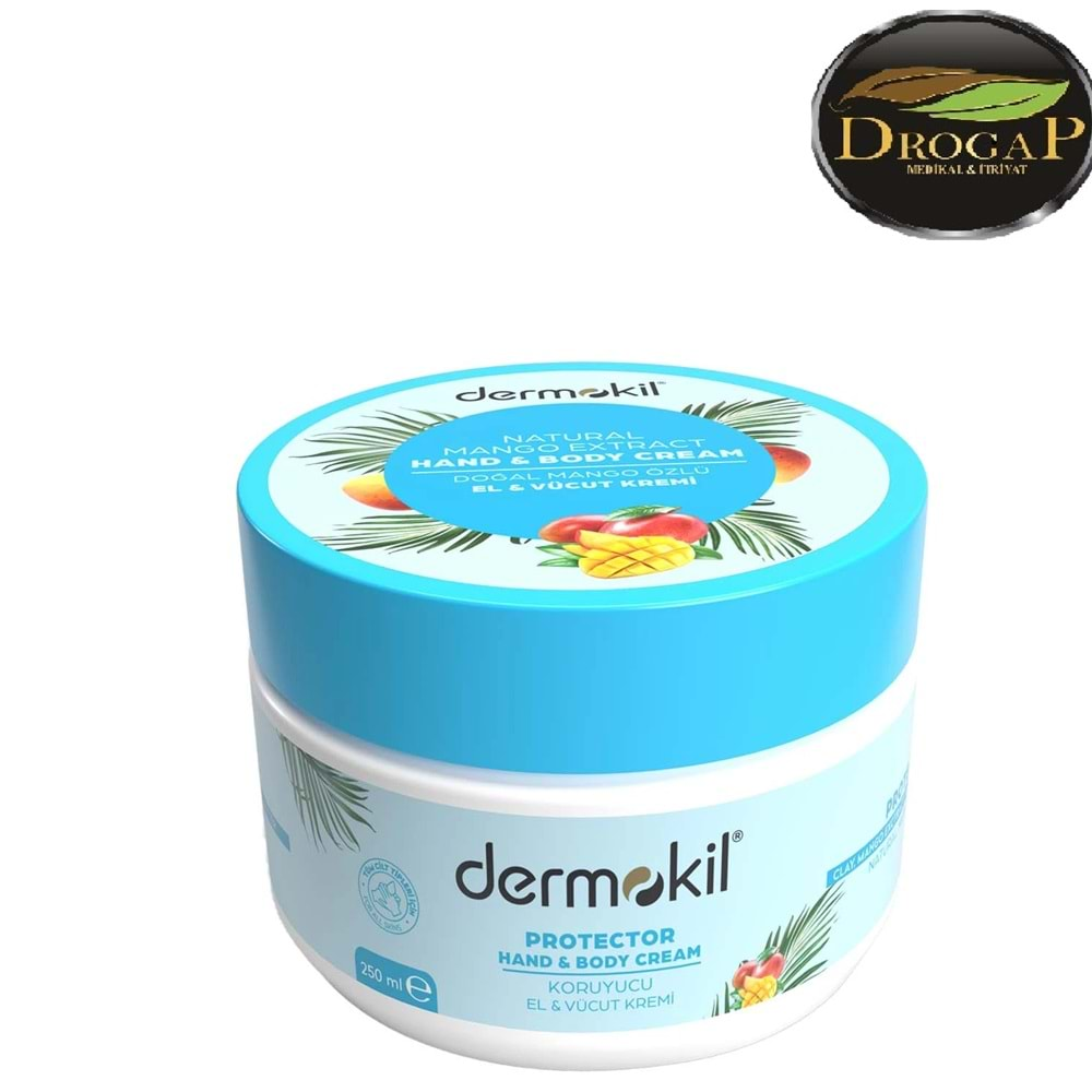 DERMOKİL EL VE VÜCUT KREMİ 250 ML ( MANGO ÖZLÜ )