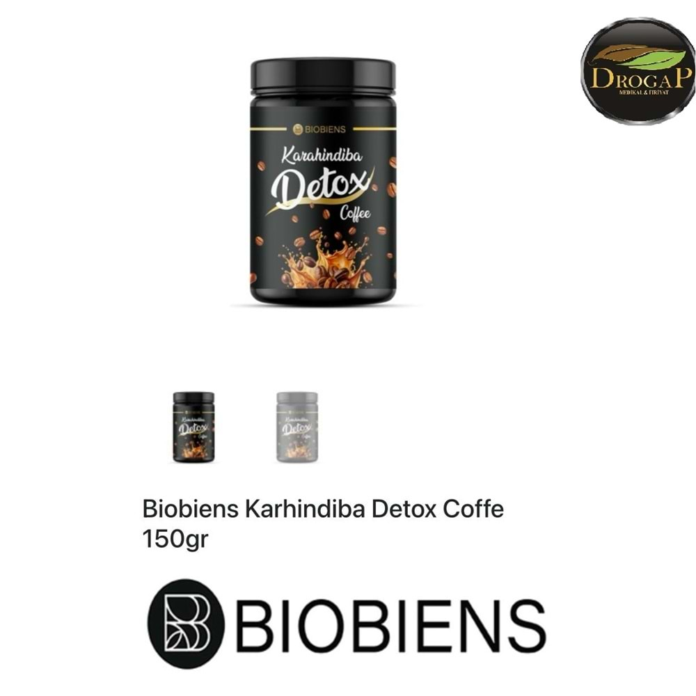 BİOBİENS COFFEE 150 GR ( DETOX ) ( KARAHİNDİBA )