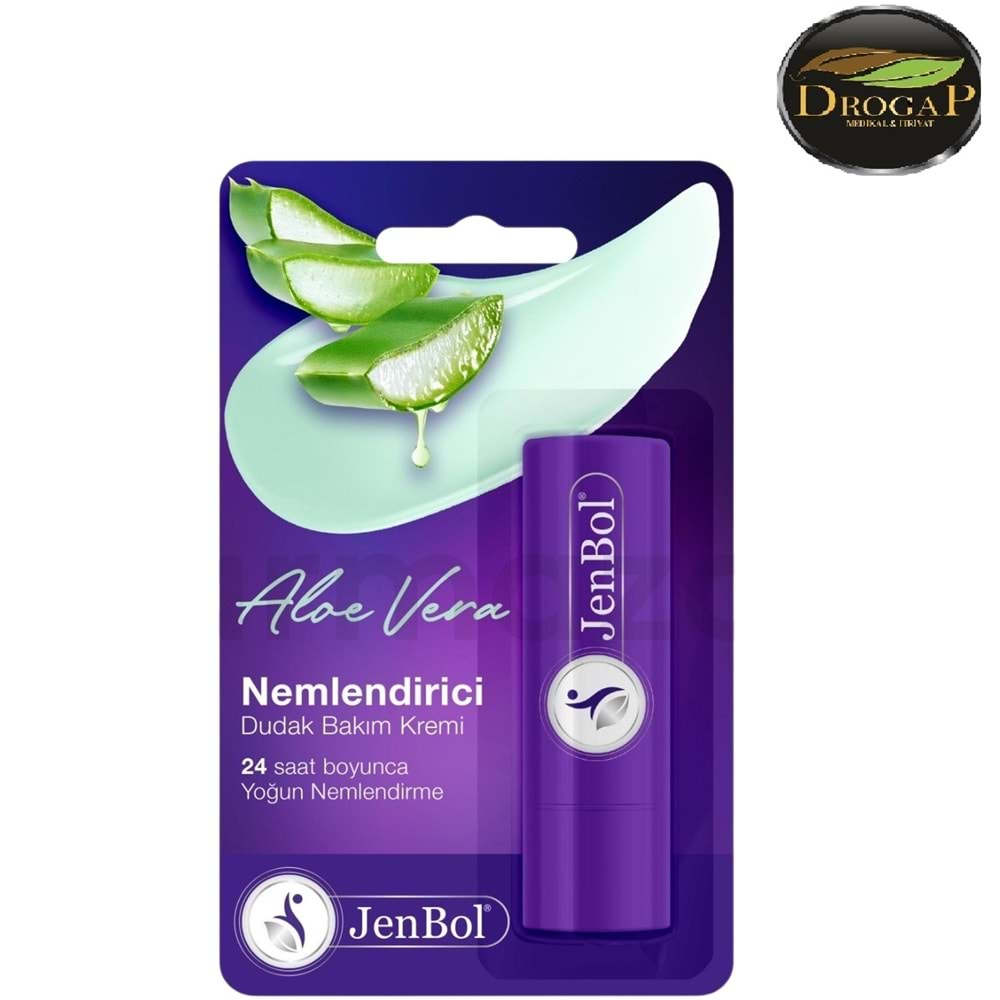 JENBOL LİP BALIM STİCK DUDAK KORUYUCU ( ALOE VERA )