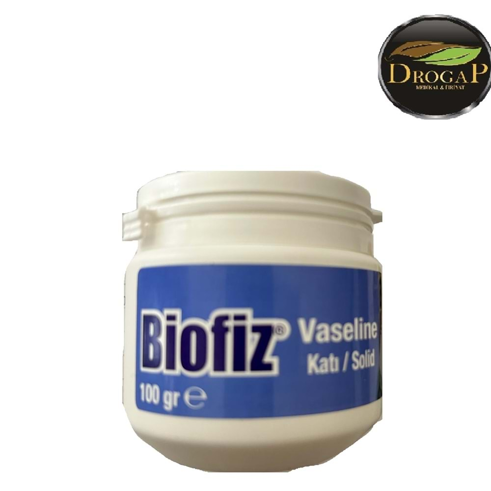 BİOFİZ VAZELİN BEYAZ KATI 100 GR