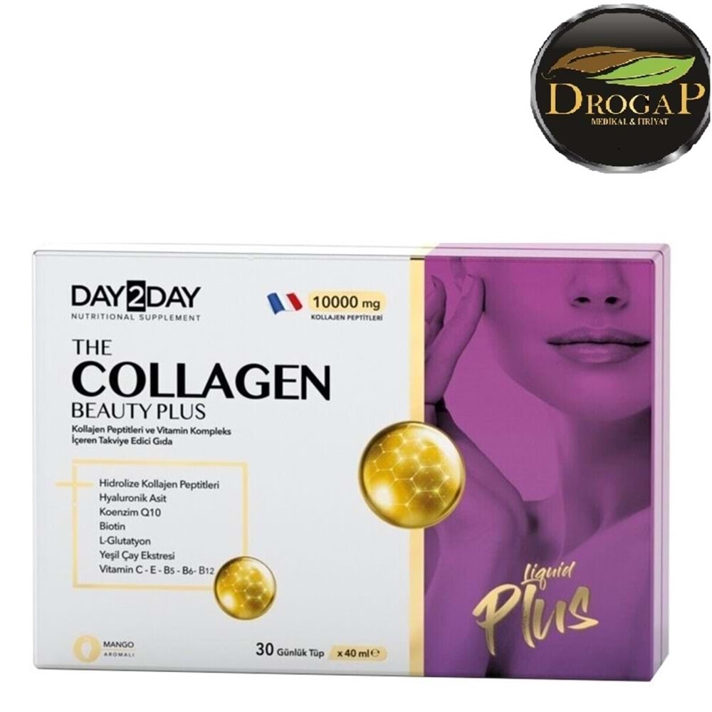 OCEAN DAY 2 DAY THE COLLAGEN ( KOLAJEN ) BEAUTY PLUS 30 TÜP X 40 ML