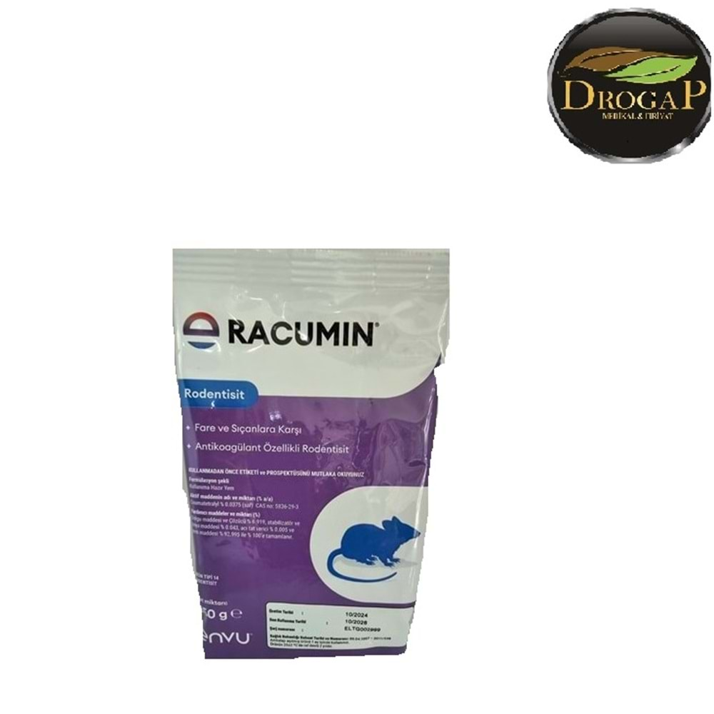 BAYER RACUMİN RODENTİSİT FARE ZEHRİ BUĞDAY 250 G