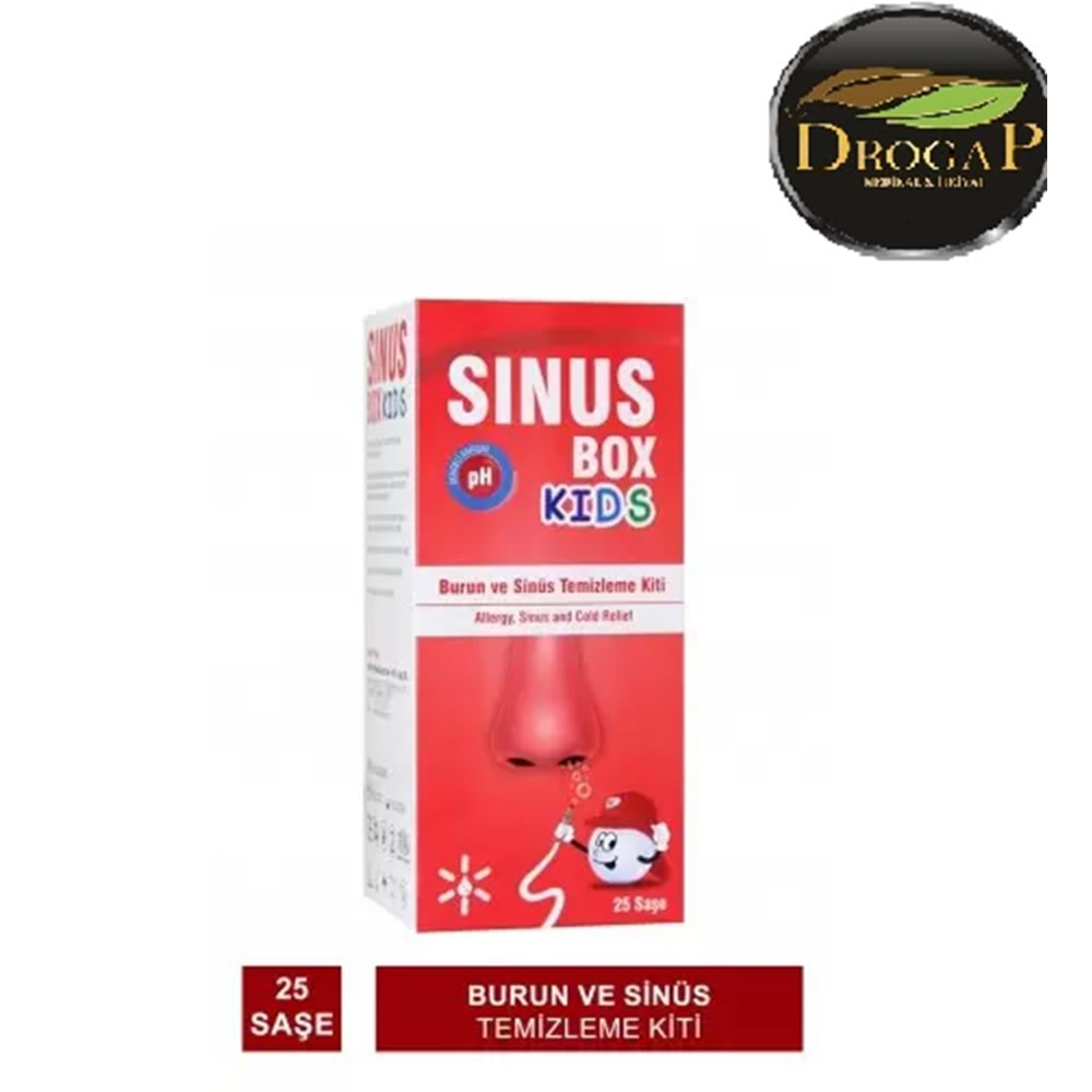 SİNÜS BOX RİNSE BURUN VE SİNÜS TEMİZLEME KİTİ KİDS ( ÇOCUK )