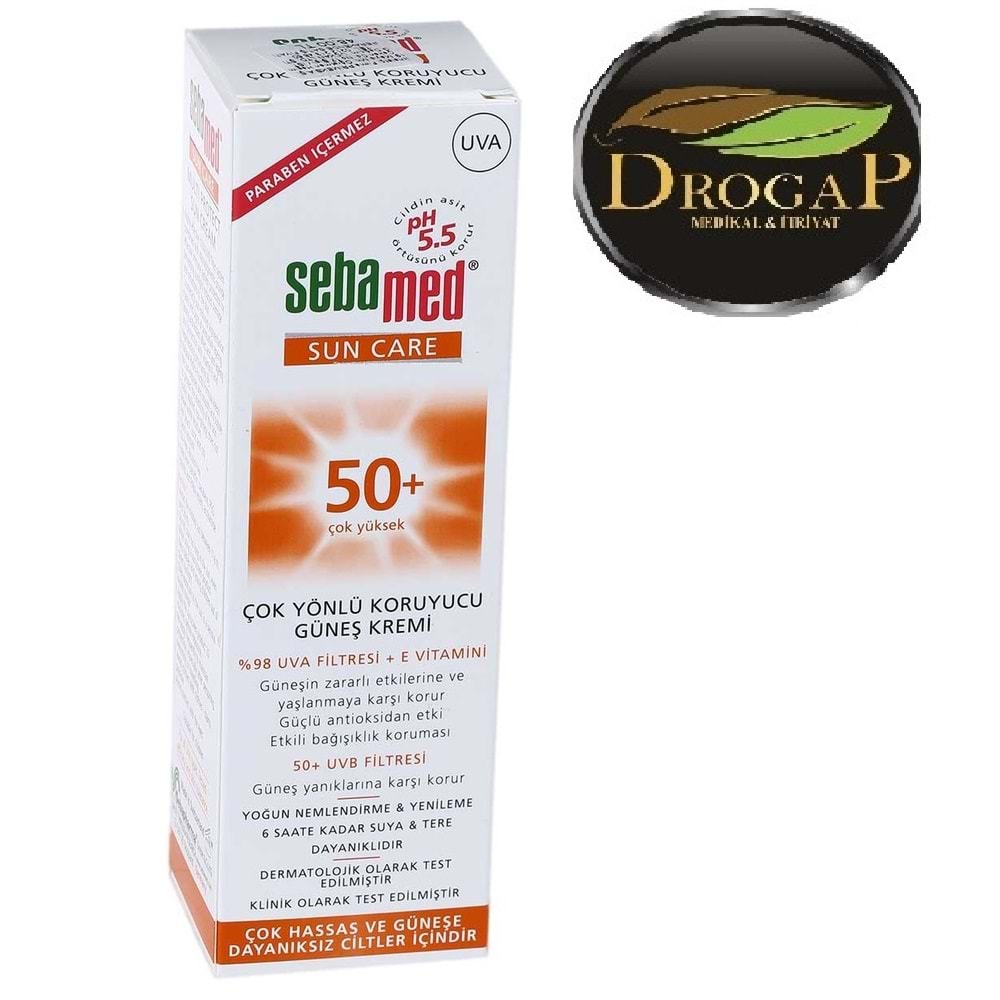 SEBAMED SUN CARE SPF 50+ ÇOK YÖNLÜ GÜNEŞ KREMİ 75 ML