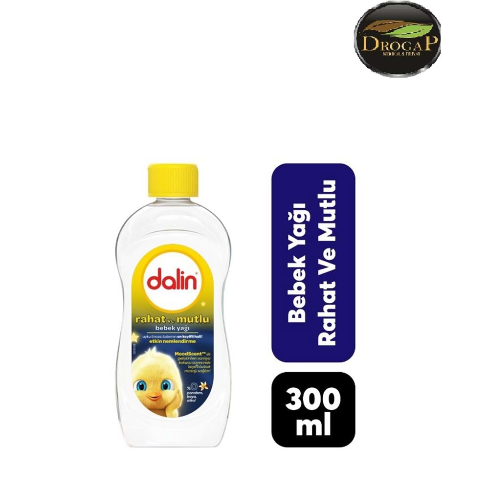 DALİN BEBEK YAĞI 300 ML RAHAT VE MUTLU