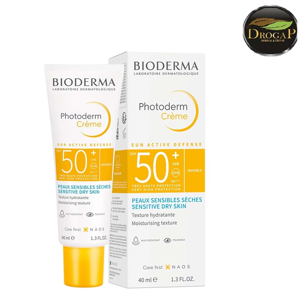 BİODERMA PHOTODERM CREME SPF 50+ 40 ML ( KURU CİLTLER İÇİN ) GÜNEŞ KREMİ