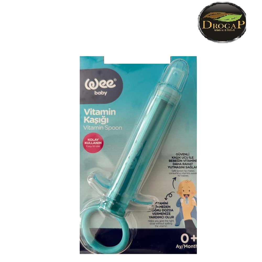 WEE BABY İLAÇ VE VİTAMİN KAŞIĞI ( ŞIRINGA ) 0+ AY ( 311 )