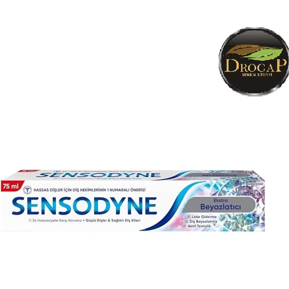 SENSODYNE DİŞ MACUNU ( EXTRA BEYAZLATICI ) 75 ML
